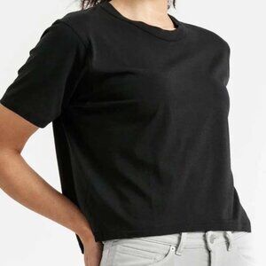 DU/ER women's the Only Tee Cropped - S NWOT